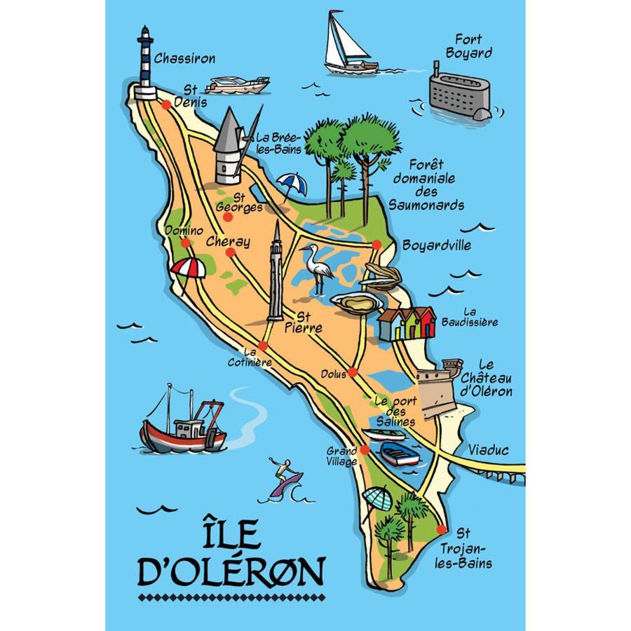 Les Amareyeurs - Ile D'Oleron - Maison Classee 3 Etoiles Avec Piscine - Clim - Velos Le Chateau d'Oleron Bagian luar foto